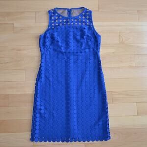 Lauren Ralph Lauren Sleeveless Midi Dress Scallop